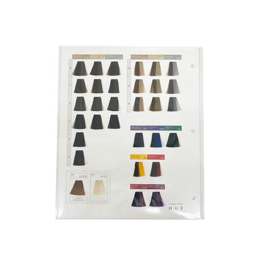 HUE mirai COLOR CHART
